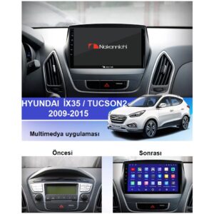 Hyundai İX35 (2009-2015) Android 4 Ram 64 Hafıza Multimedya