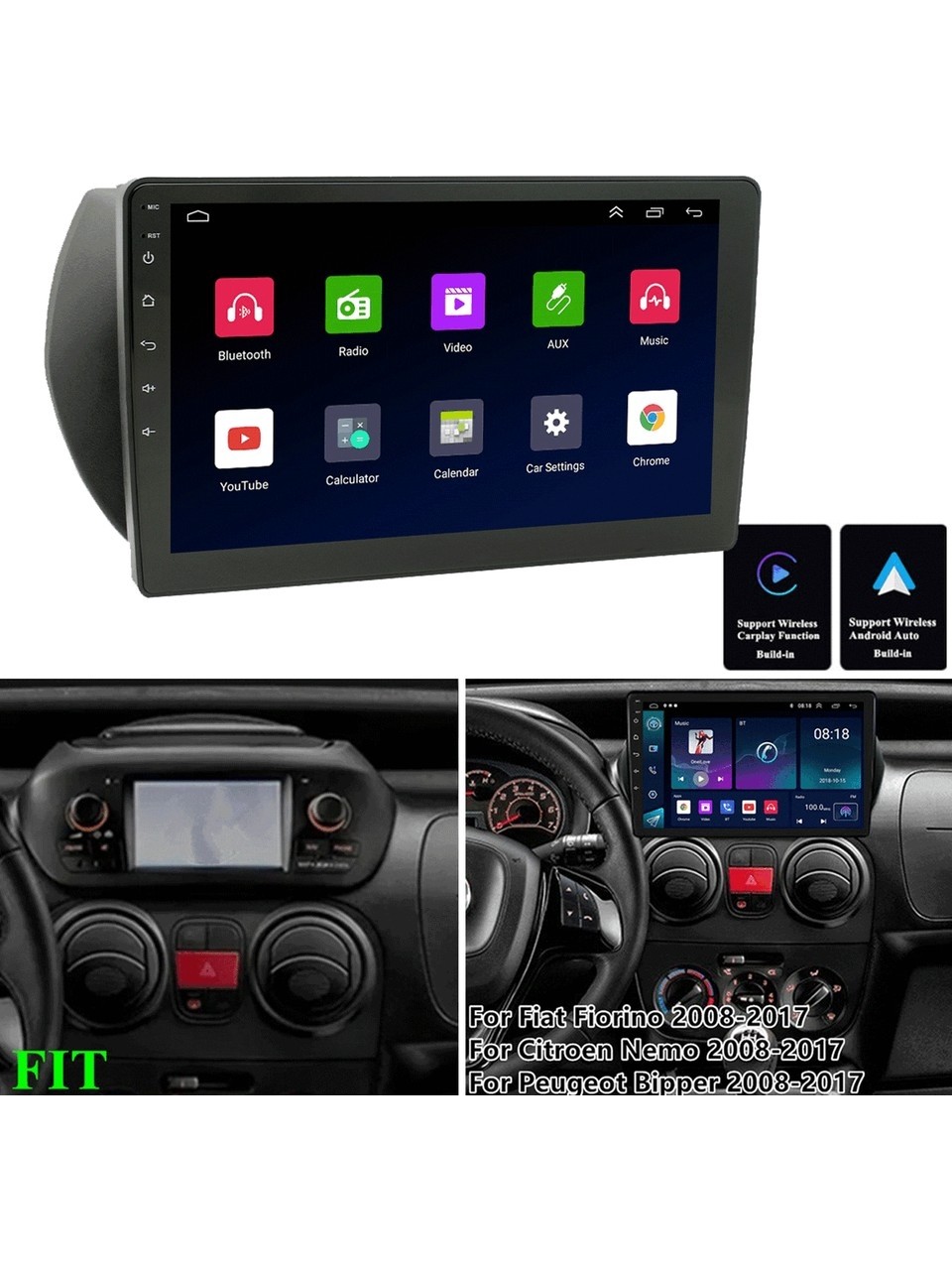 Fiat Fiorino 2008-2015 4RAM/64HAFIZA